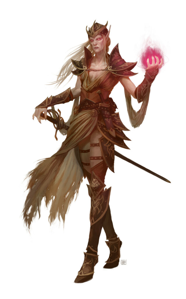 Battle Mage: Elf Wizard