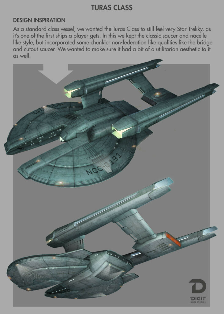 Turas class starship (Direction by Denman Rooke. 3D concept by DIGIT)