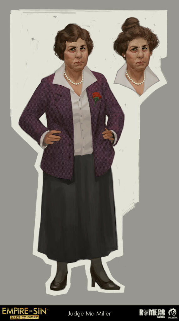 Judge Ma Miller concept art